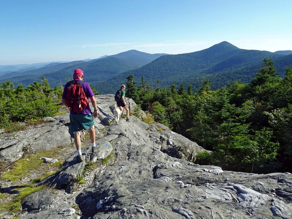 Hikers on Maple Ridge Trail