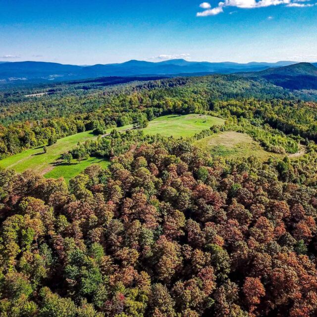 scenic aerial image of landscape