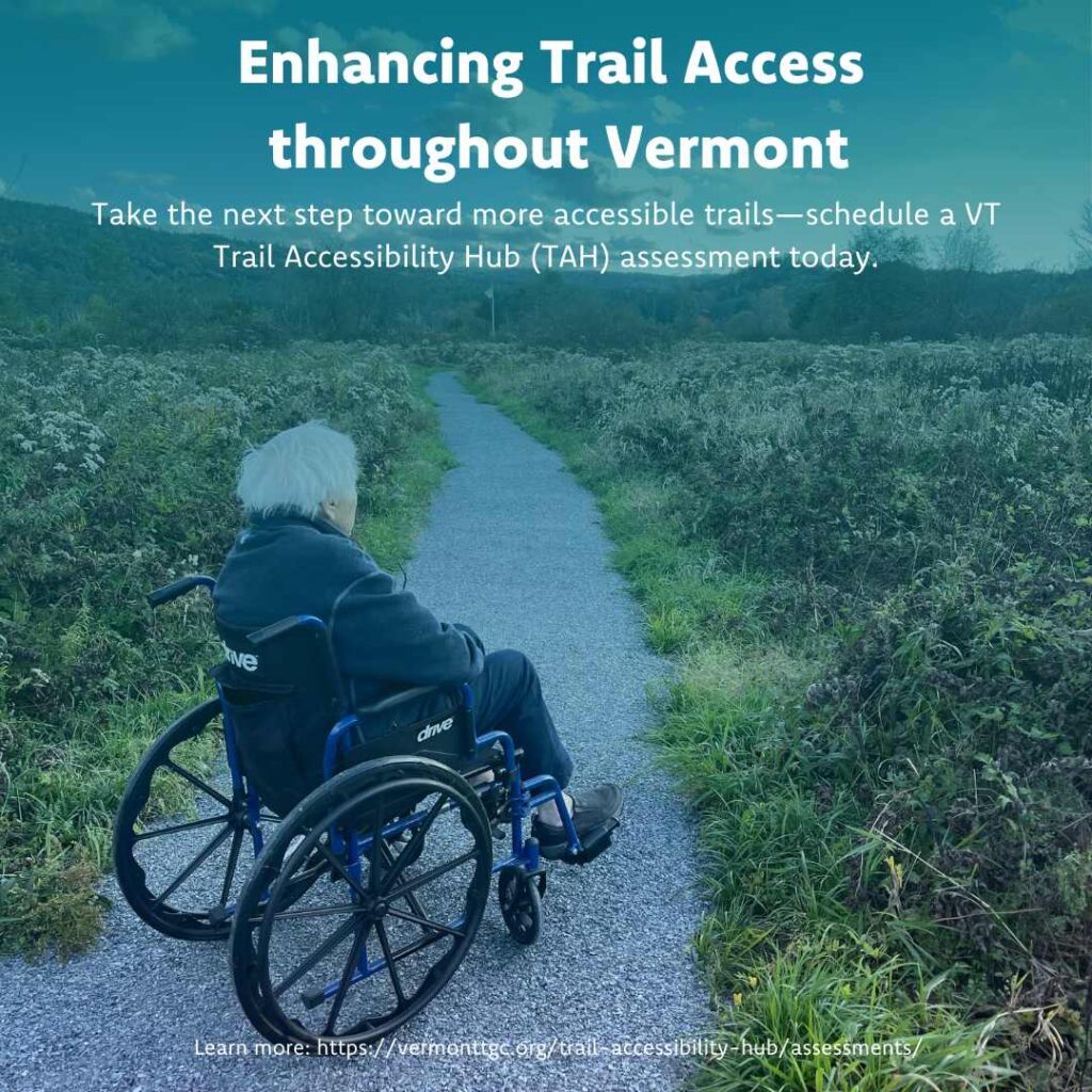 Trail Accessibility Hub assessment graphic