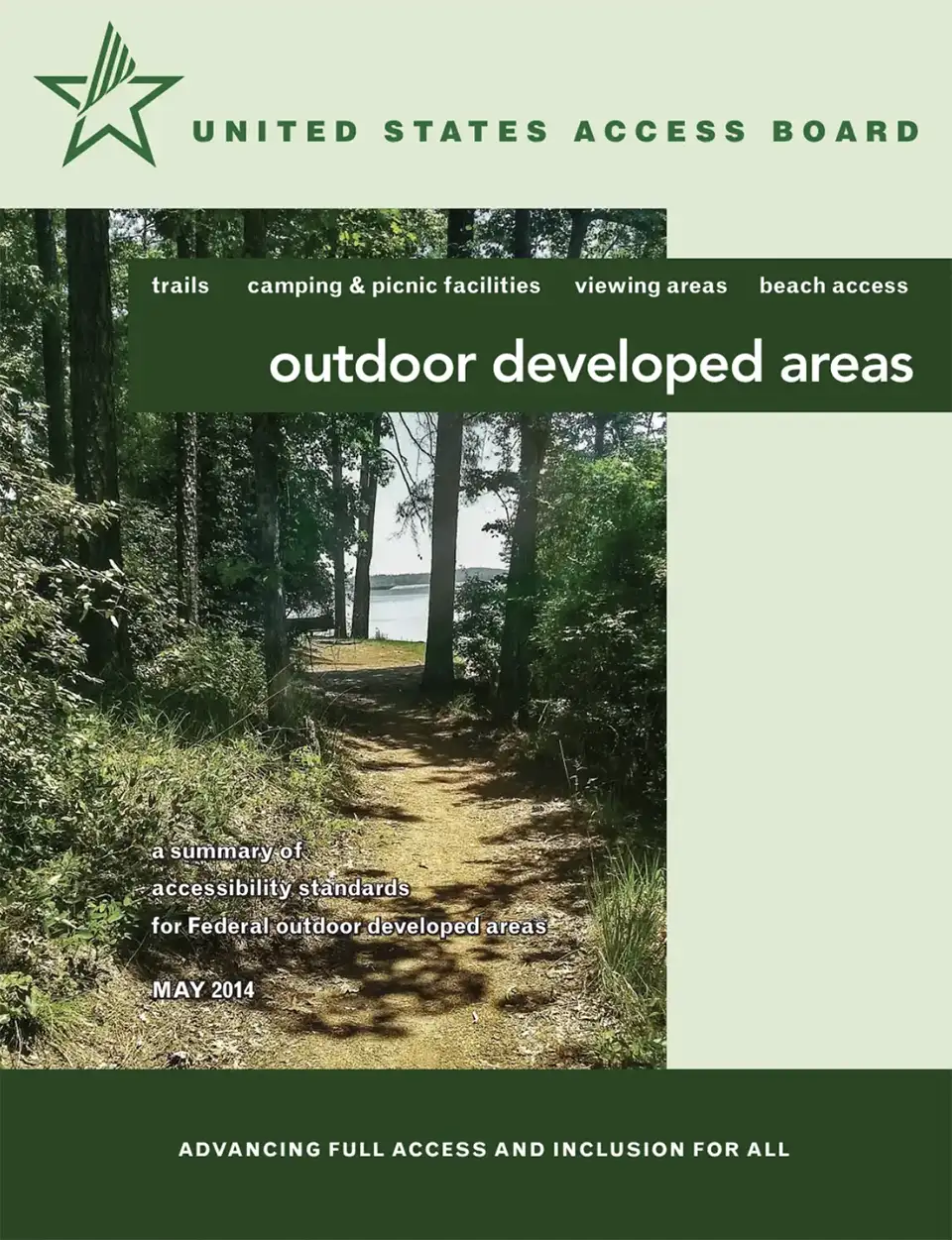 outdoor developed areas guidelines